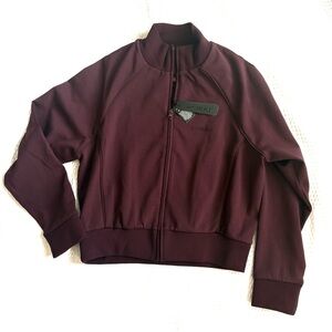 NIKE SKIMS Currant / Burgundy Track Jacket - NWT ! Small
